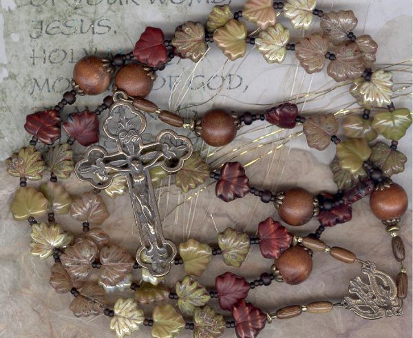 leaf rosary 001
